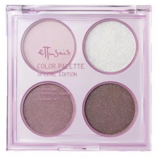 【エテュセ】12月26日数量限定発売!"ちゅるん"とした透明感あふれる目もとに♡4色質感MIXアイシャドウパレット「カラーパレット スペシャル エディション」