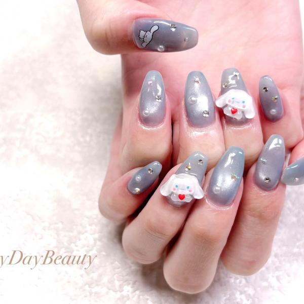 秋ネイル♡ハンド＆フット　11月23日（日）無料ネイルモデル募集☆　10時、13時、15時、18時 20時開始　の5枠