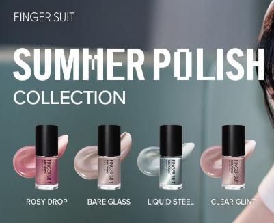 夏のきらめきを指先から。FINGER SUITから爽やかな輝きを放つ「SUMMER POLISH COLLECTION 2026」が登場