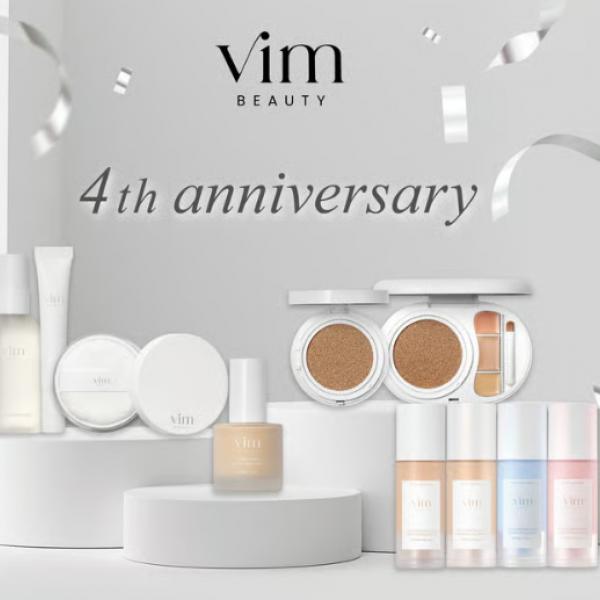vim BEAUTYからファンデーション新色「16 vanilla」登場♪4周年記念で限定ノベルティやPOPUP STOREも開催！