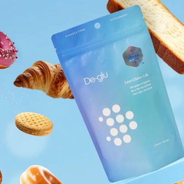 グルテンレスな新ライフスタイル♡「De-glu」でグルテン分解サポート！最大約70%分解する革新的乳酸菌サプリ