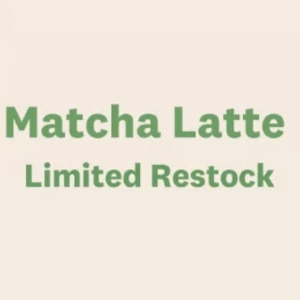 【待望の再販】marinessプロテイン「抹茶ラテ」が数量限定で復活♪