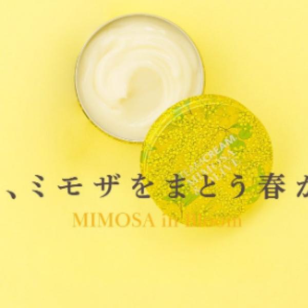 STEAMCREAMから春の限定フレーバーが登場！「ミモザ＆オリーブ」と「ミモザ＆CICA」で季節の変わり目もうるおう肌に♡