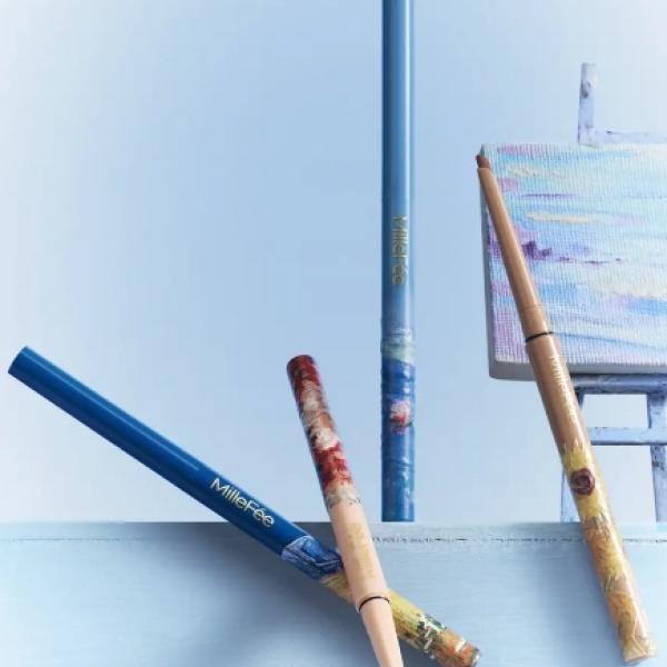 アートがメイクに宿る♡MilleFée「絵画ジェルアイライナー」で叶えるなめらかライン、極細芯で理想の目元へ◇