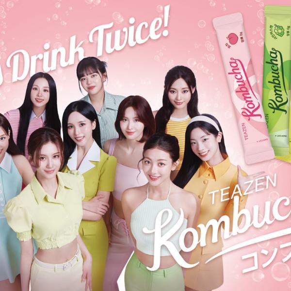 TEAZEN×TWICE、TWICEがブランドモデルに！発表会レポート〜韓国No.1コンブチャが日本上陸本格始動！！
