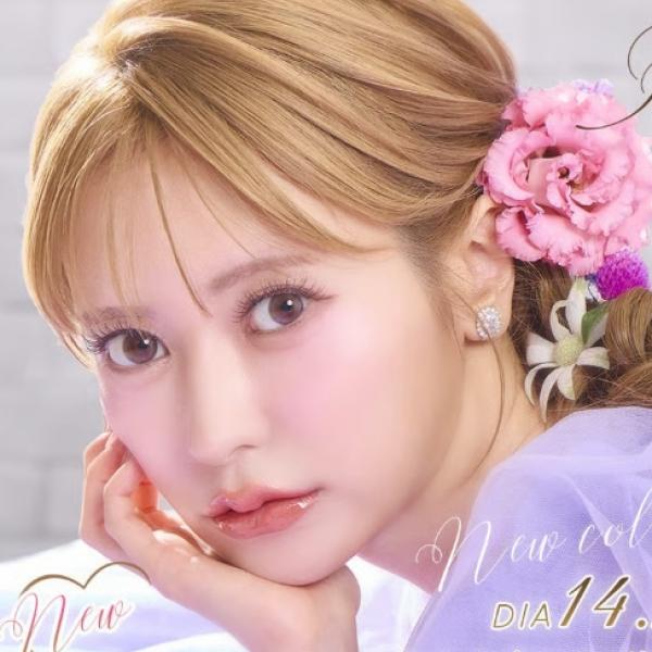 ヘラヘラ三銃士まりなプロデュース『Ferenne』から新色登場♡大人かわいいツヤめきレンズ