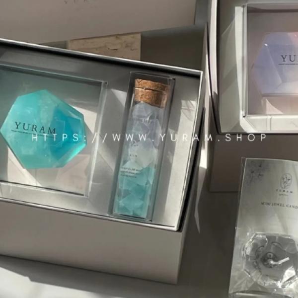 まるで人魚が贈る宝物♡ YURAMの青い宝石石鹸が4周年記念で登場して美しすぎる