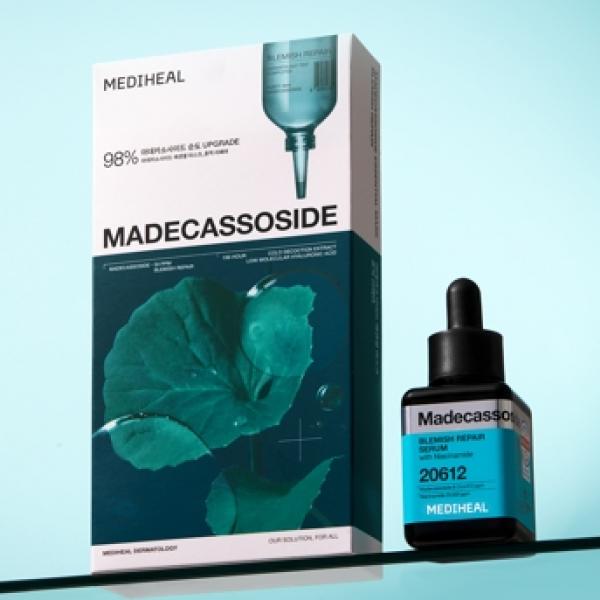 【世界44カ国で愛される】MEDIHEAL「マデカッソシドエッセンシャルマスク＋ブレミッシュリペアセラム」3名様へ！