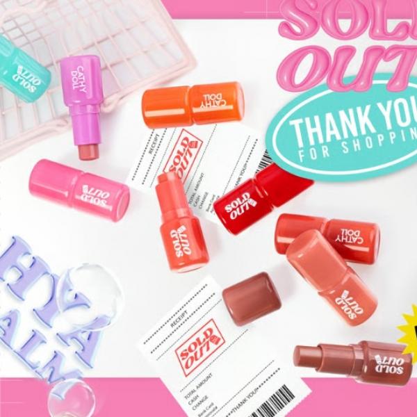 【新作リップ】タイ国民的ブランド「Cathy Doll」から3種のヒアルロン酸配合リップバーム登場♡990円で叶う"うるキュン唇"