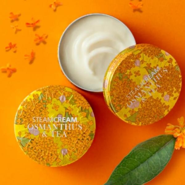 STEAMCREAM「キンモクセイ&茶」で季節の変わり目美肌ケア♡