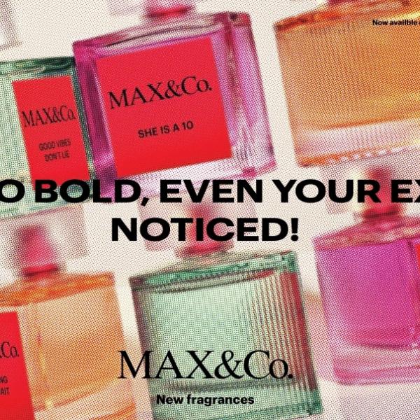 イタリアブランド「MAX&Co.」から初のフレグランス登場♡120年の調香技術で描く3つの女性像
