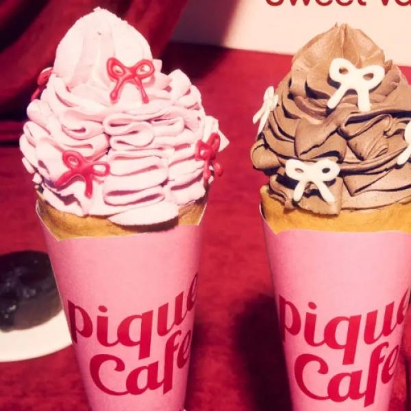 【gelato pique cafe】バレンタイン限定フェア第1弾!フリル仕立てのショコラクレープが1月15日登場♡
