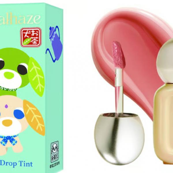 お茶犬×Coralhaze(コーラルヘイズ)のコラボティント登場♪限定4色のデュードロップティントで癒しのメイクを♡