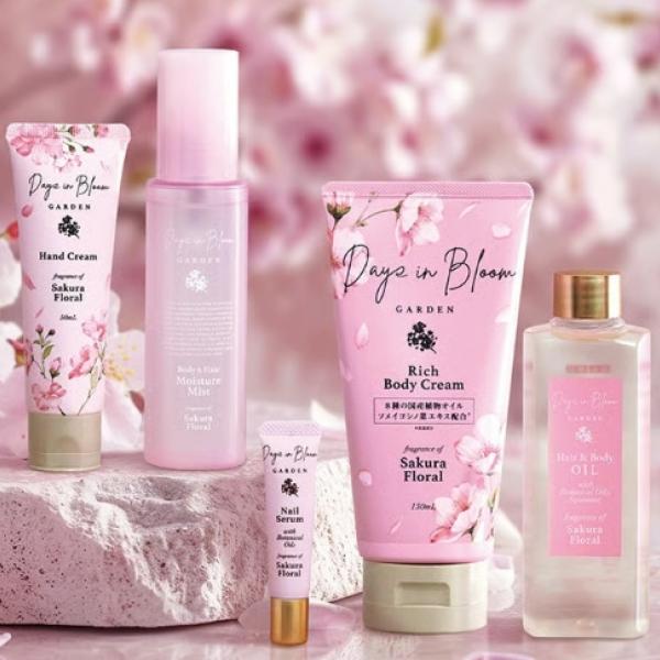 ひと足早く春を感じる♡デイズインブルーム「サクラフローラル」数量限定発売