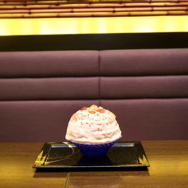 【奈良】ホテル日航奈良の限定かき氷『苺ミルク氷』エスプーマをかけて