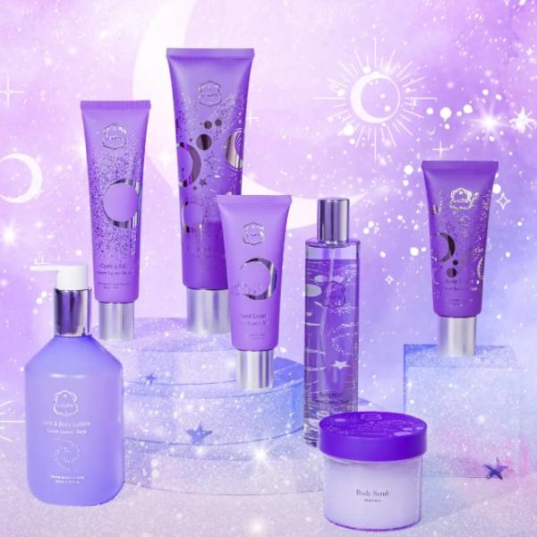 夜空の魔法に包まれて♡Laline限定「Celestial」コレクションで星空気分のボディケア