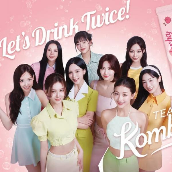 TWICEがブランドアンバサダーに就任♡韓国No.1コンブチャ「TEAZEN」