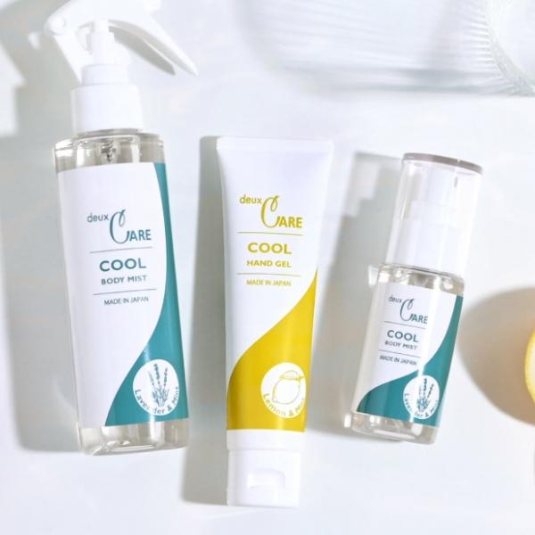 ひんやり心地よく夏支度。deux Cの「冷感ボディミスト」と「冷感ハンドジェル」が今年も登場
