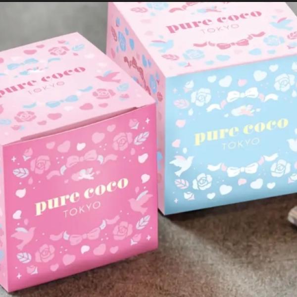 【pure coco TOKYO】バレンタイン限定!4種フレーバー入り『ピュアココ バレンタインキューブ』1/14発売