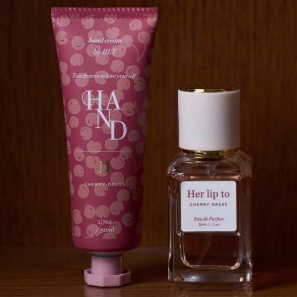「Her lip to BEAUTY」からシグネチャードレス着想のチェリーハンドクリームが限定登場♡9月6日大阪先行発売！