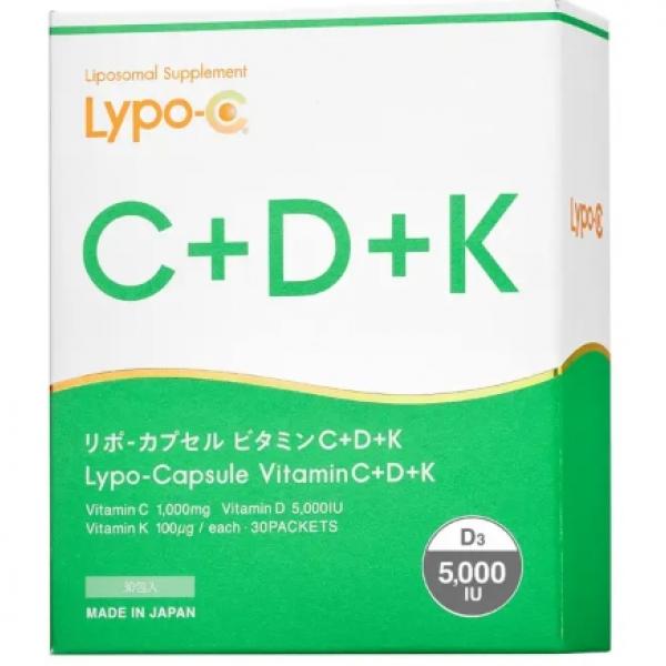 ビタミンD不足解決の決定版！医療機関専売「Lypo-C Vitamin C＋D＋K」が9月22日デビュー♡従来比2.5倍の高用量設計