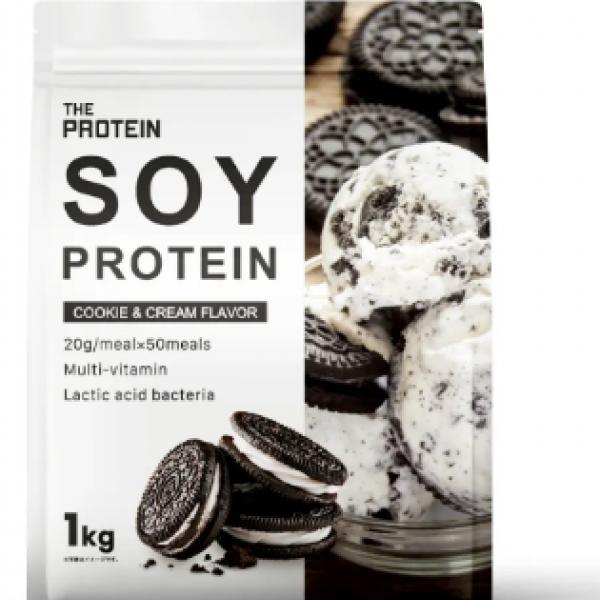 デザート感覚で楽しめる♡ザプロ「ソイプロテイン クッキー&クリーム風味」が再販開始◎