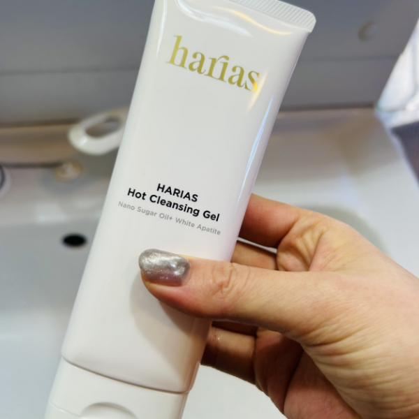 昨日発売！HARIASホットクレンジングジェル使ってみました♡肌へのやさしさとメイク落ちの良さが両立してる！