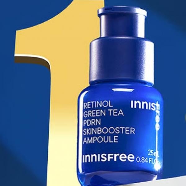 イニスフリーの『レチノール PDRN アドバンスド セラム』「LDK the Beauty」2025年レチノール美容液部門でベストコスメオブザイヤーを受賞♡