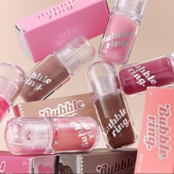 【韓国メイクアップブランドLUNA】フーセンガムのようにもっちり長続きする新作『バブリングガムグロス』が12/19発売◎IVEのREIがアンバサダーを務める注目の"ぷるもちグロス"