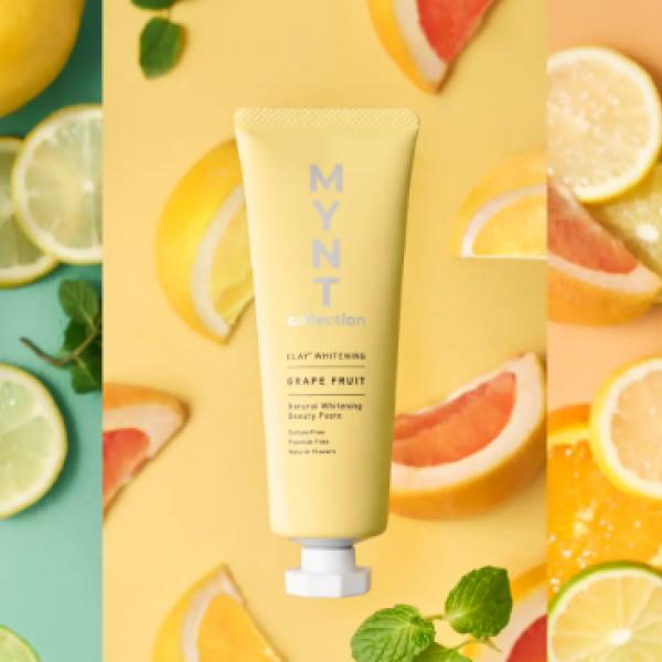 100%天然由来のホワイトニング歯磨き粉※1で歯本来の白さへ♡「MYNT Collection」誕生♥