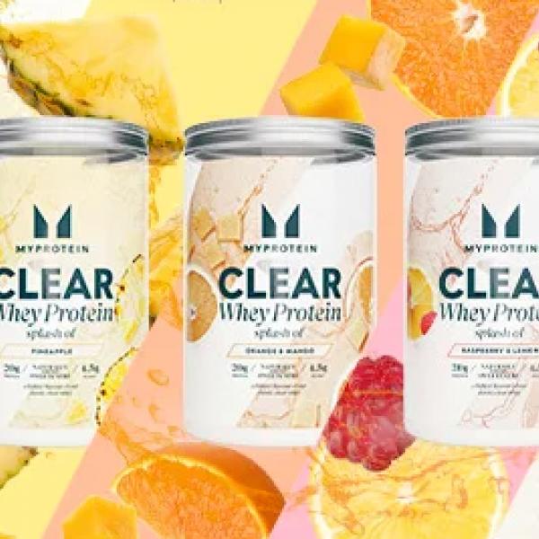 人工甘味料不使用！マイプロテインから「水みたいに飲める」新プロテイン誕生♡