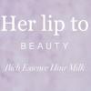 サロン帰りの仕上がりを自宅で♪ Her lip to BEAUTY「RICH ESSENCE HAIR MILK」から"NUDE PEARL"の香りが新登場◇