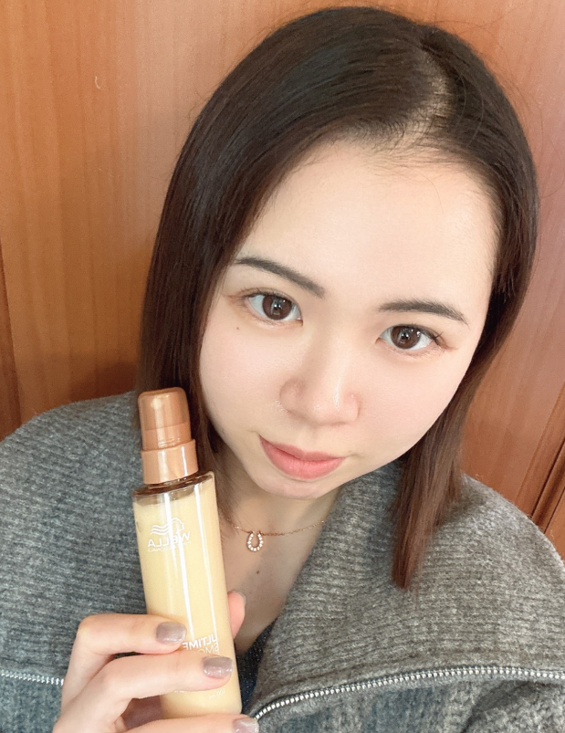 ウエラ様の新作ヘアミルク使ってみました♡1回で髪全体になめらか実感！！