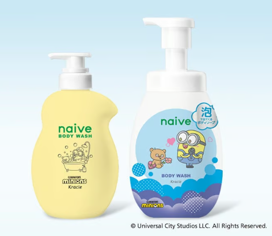 ボブ&ティムが可愛すぎる♡クラシエ「ナイーブ」からミニオンコラボボディソープが数量限定発売◎