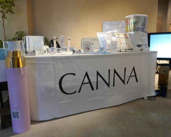 CBDスキンケア「CANNA」が新宿でお披露目!美容インフルエンサー約100名が体験♡