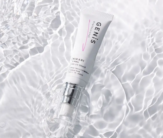 宮崎麗果・黒木啓司プロデュースの革新UV下地♡ GENiS「C-Haku Silk UV Shield」で敏感肌も透明感ケアしながらUV対策♪