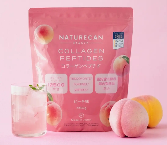 美容業界が注目する特許成分♡ Naturecan「コラーゲンペプチド ピーチ味」でジューシーな美容習慣