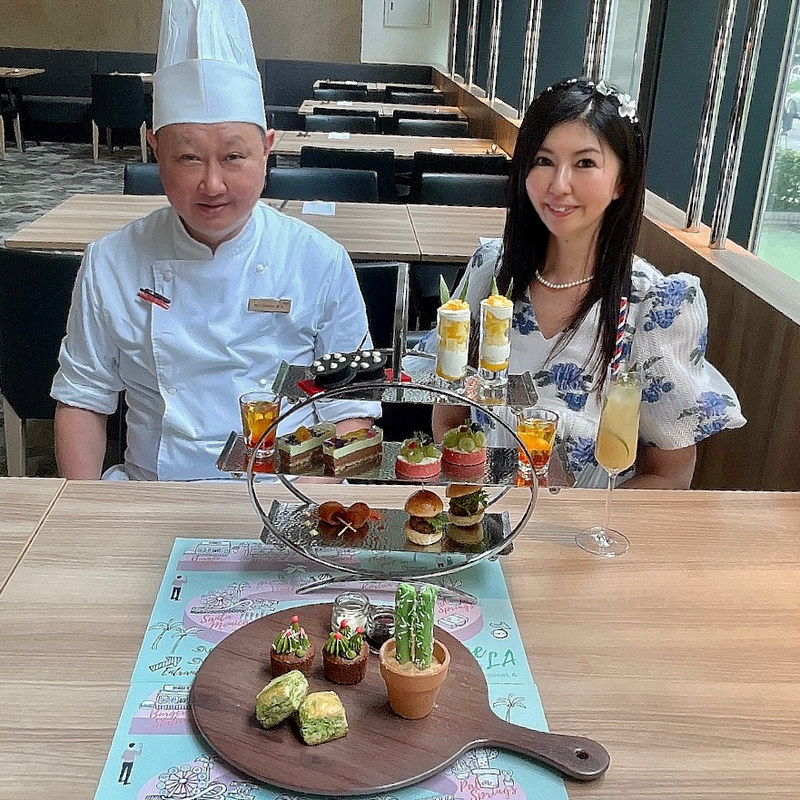 【名古屋】ヒルトン名古屋“LA”テーマのサマースイーツビュッフェ&アフタヌーンティー♡ハリウッドやビバリーヒルズなど6エリアを表現