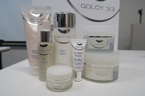 スイスの航空会社のファーストクラスのアメニティとしても使われているGOLOY33