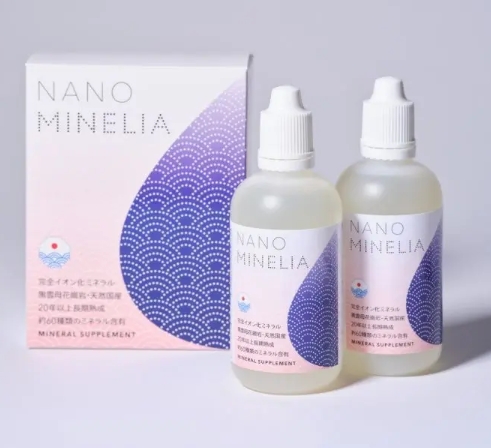 【1億年の恵み】太古の海から生まれた「ナノミネリア」がついに登場♡ 60種類以上の必須ミネラルで現代人をサポート