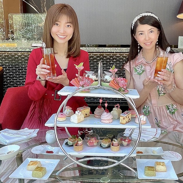 【東京/日本橋】ロイヤルパークホテル「お花見アフタヌーンティー」さくらモンブラン＆抹茶ババロア♡桜型マカロンも