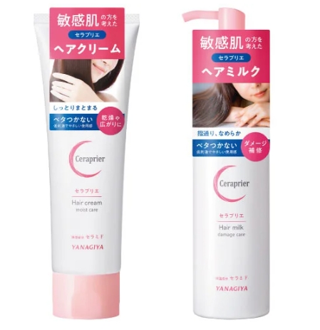 【敏感肌の方も安心♡】柳屋本店「セラプリエ」から低刺激ヘアケア登場！ヘアクリーム＆ヘアミルクで毎日のケアを快適に