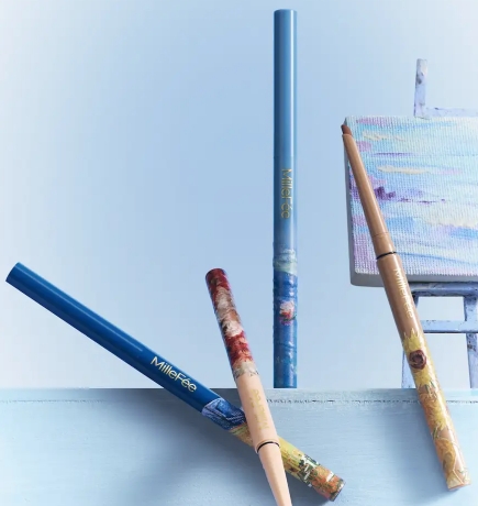 アートがメイクに宿る♡MilleFée「絵画ジェルアイライナー」で叶えるなめらかライン、極細芯で理想の目元へ◇