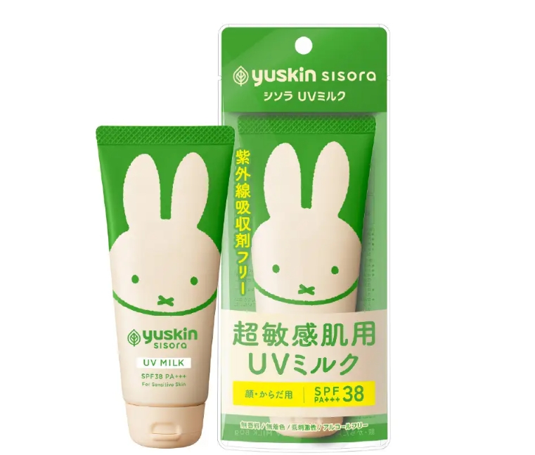 敏感肌さんのための優しい日焼け止め。「ユースキン シソラUVミルク」がパッケージ刷新で登場♪