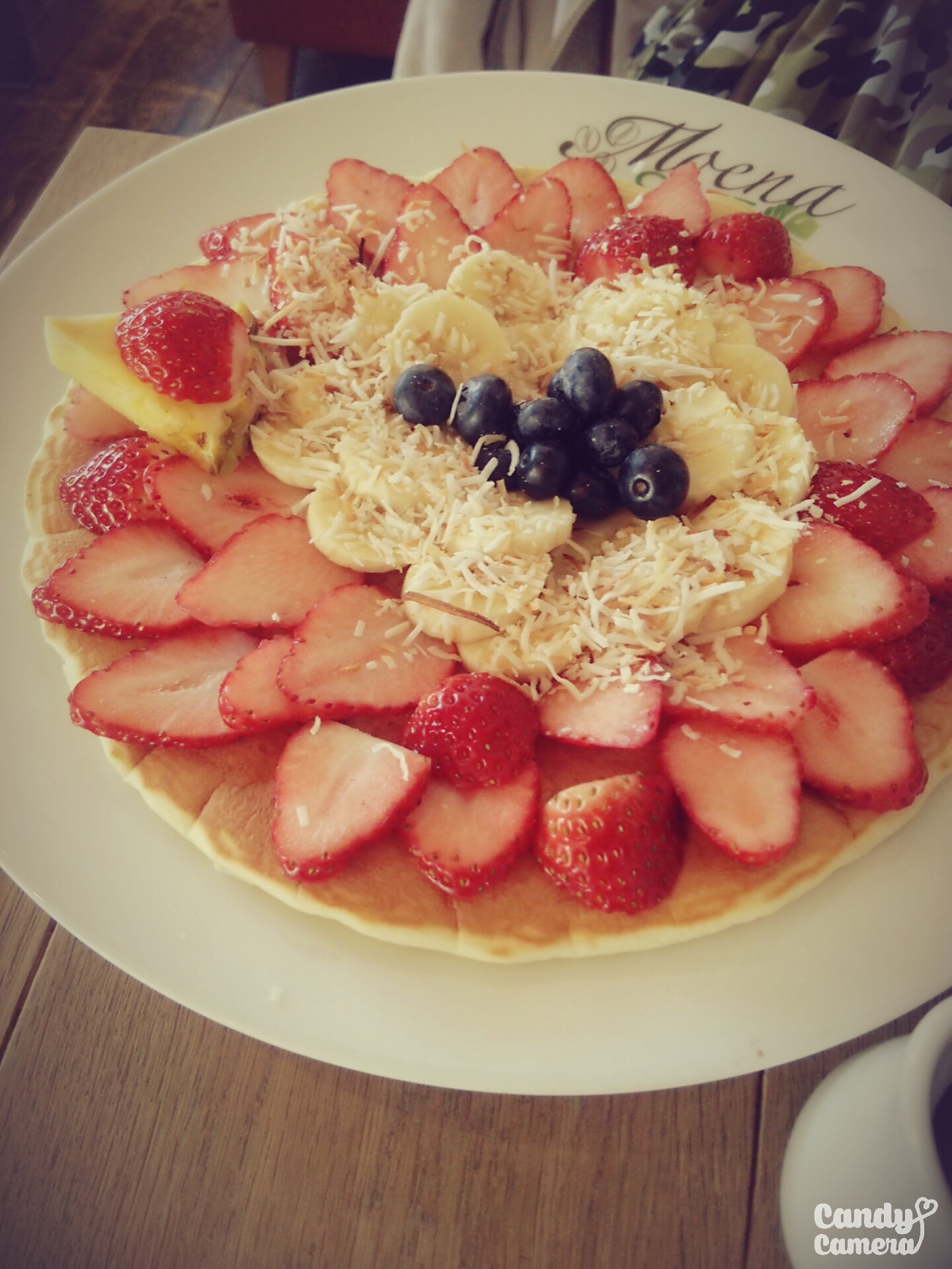 モエナカフェのパンケーキ❤