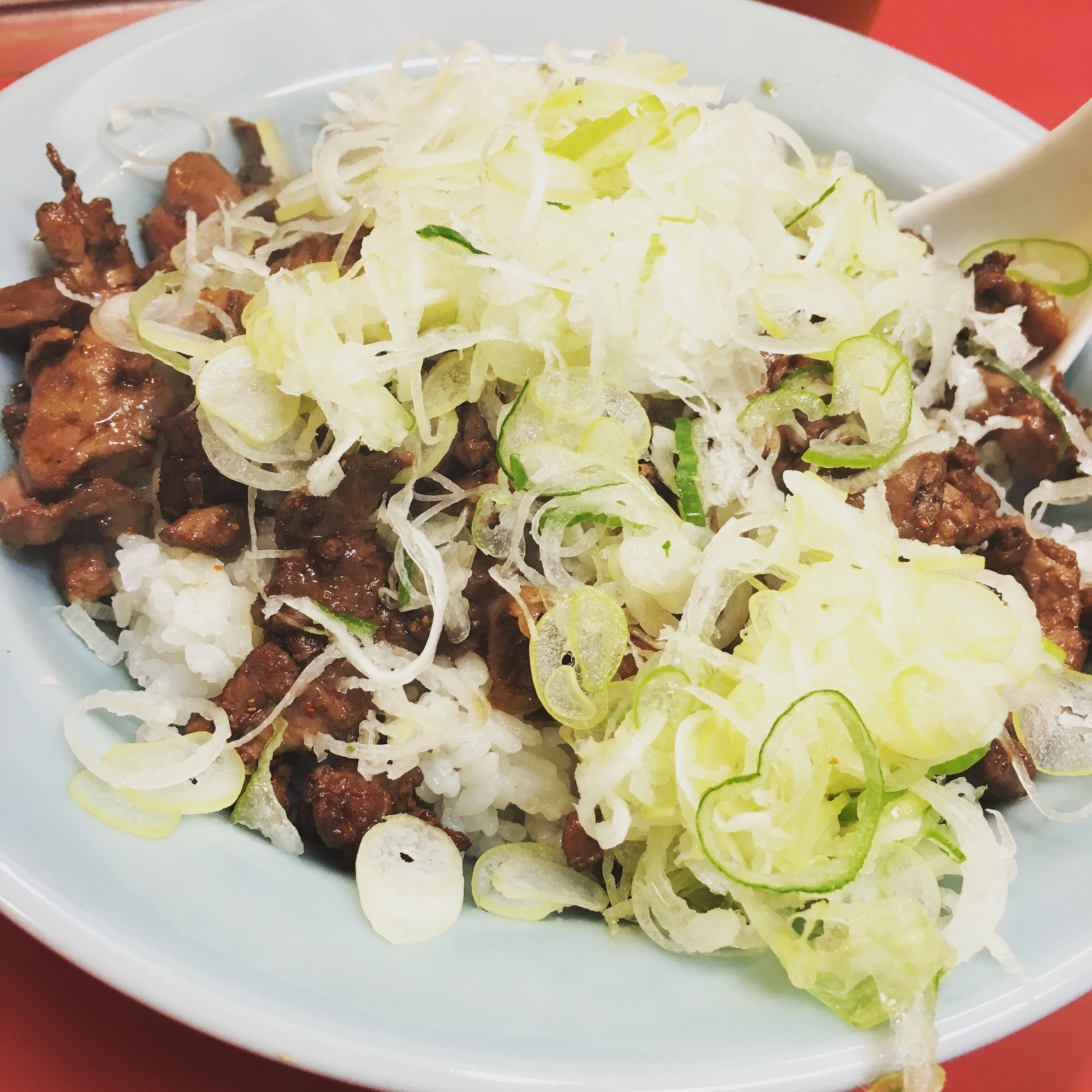 孤独のグルメでも紹介された菜苑の純レバ丼♡