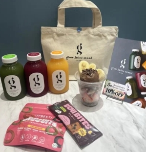 【TBC美容カフェ】glow juice stand 5周年記念♡限定アニバーサリーサンデー＆福袋が6月販売中！