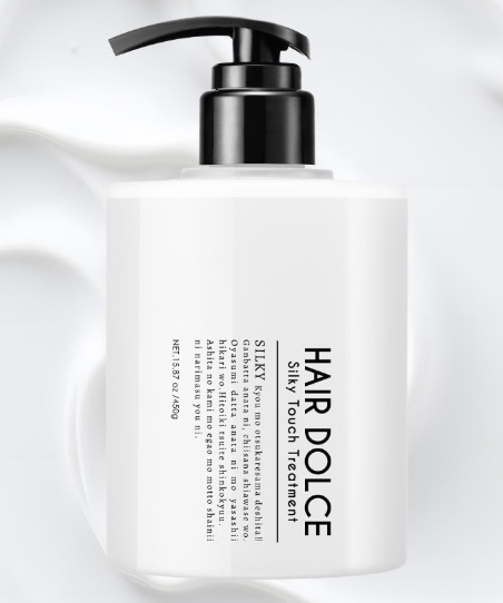 シルクみたいな仕上がり♪HAIR COLCE「ヘアドルチェ シルキータッチ」でサラツヤ髪◎3種のナノ化シルク成分で内部まで補修
