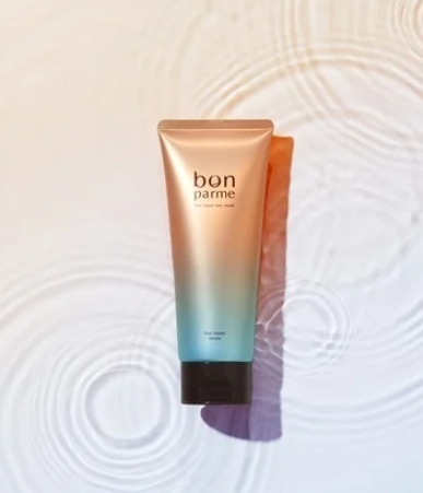 熱を味方に、うねり髪を芯から補修。温泉水ヘアケア「bonparme」から待望の集中補修ヘアマスクが誕生