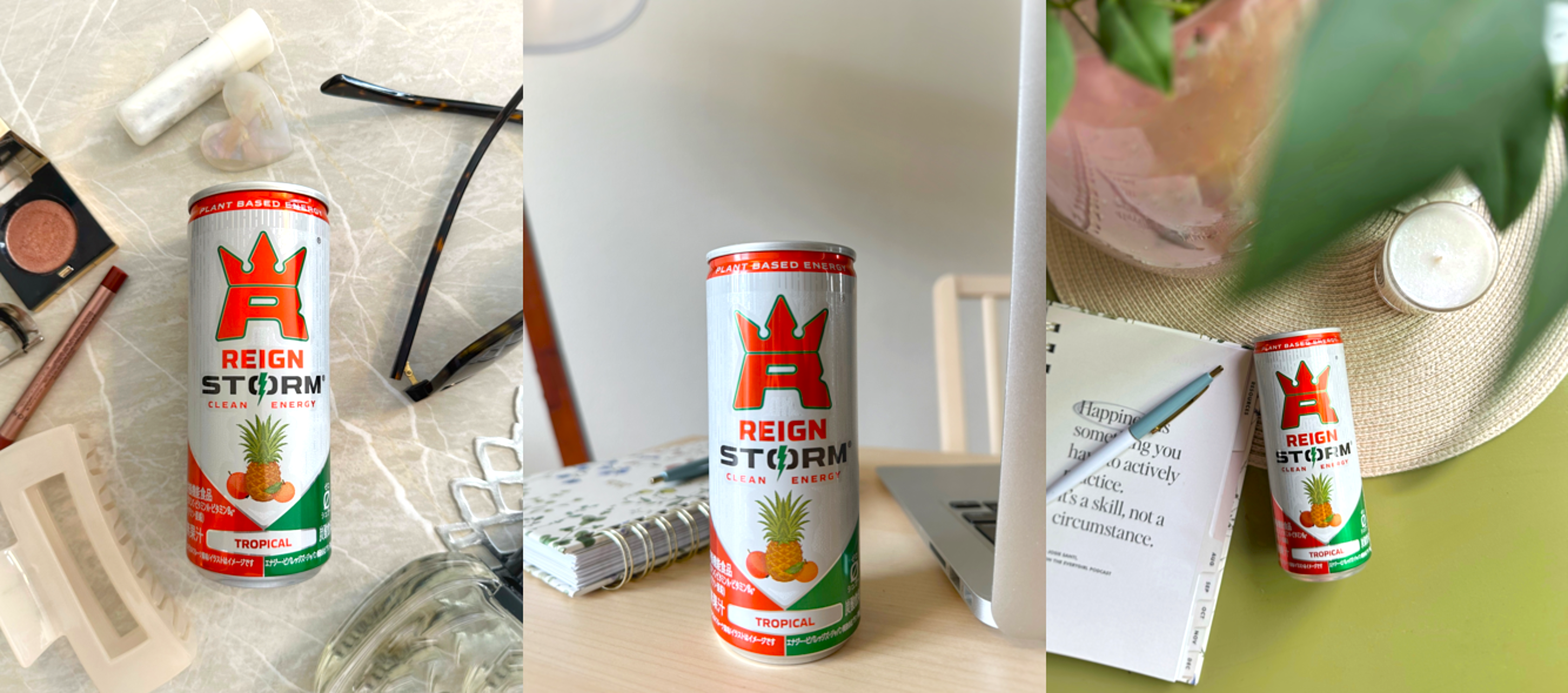 南国の風薫る“整い系”エナジードリンク「レインストーム トロピカル」で叶える新しいリフレッシュ習慣